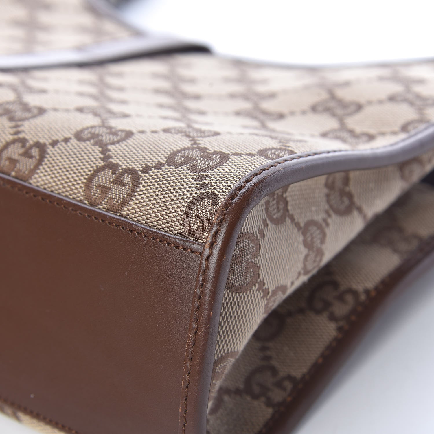 Gucci Monogram Small Bardot Brown 11 of 12