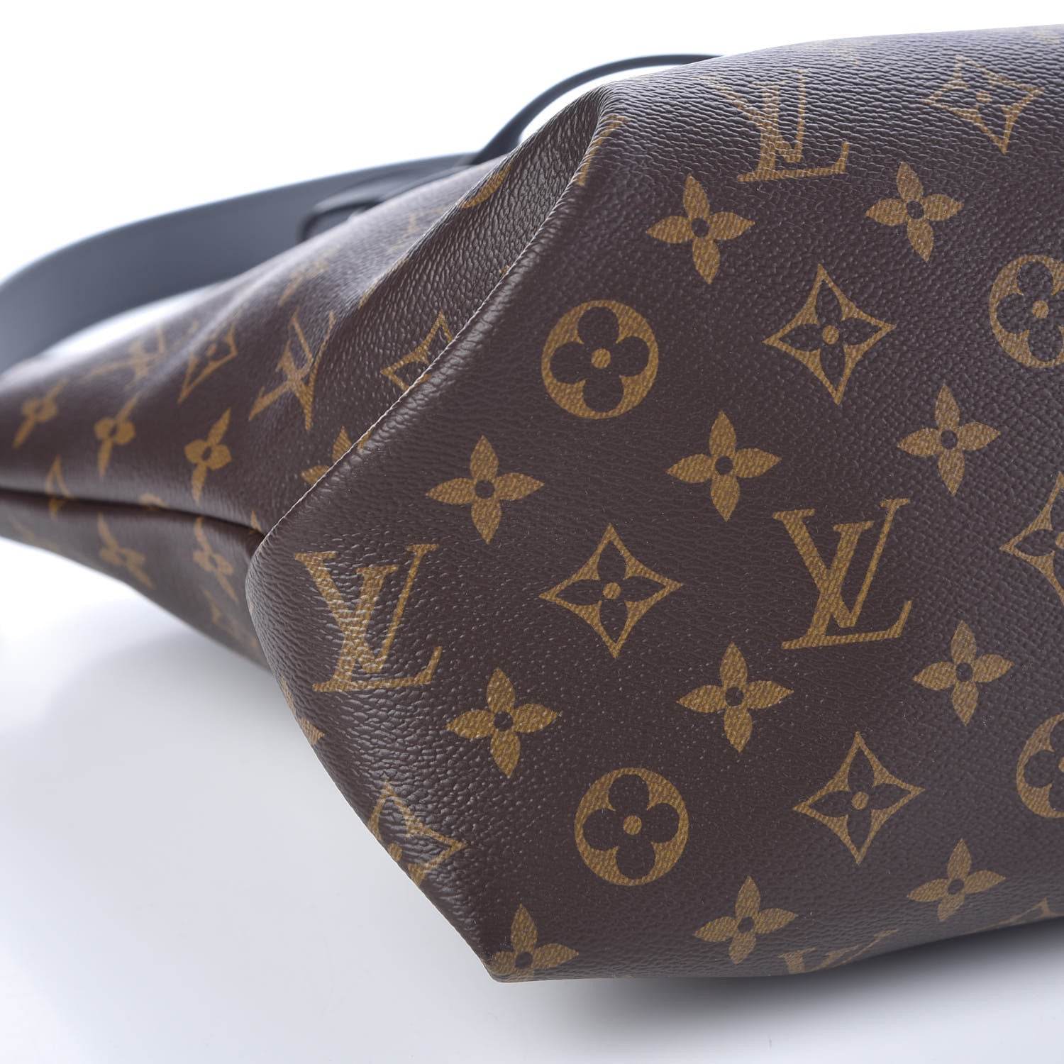 Louis Vuitton Monogram Flower Zipped Tote MM Black 8 of 9