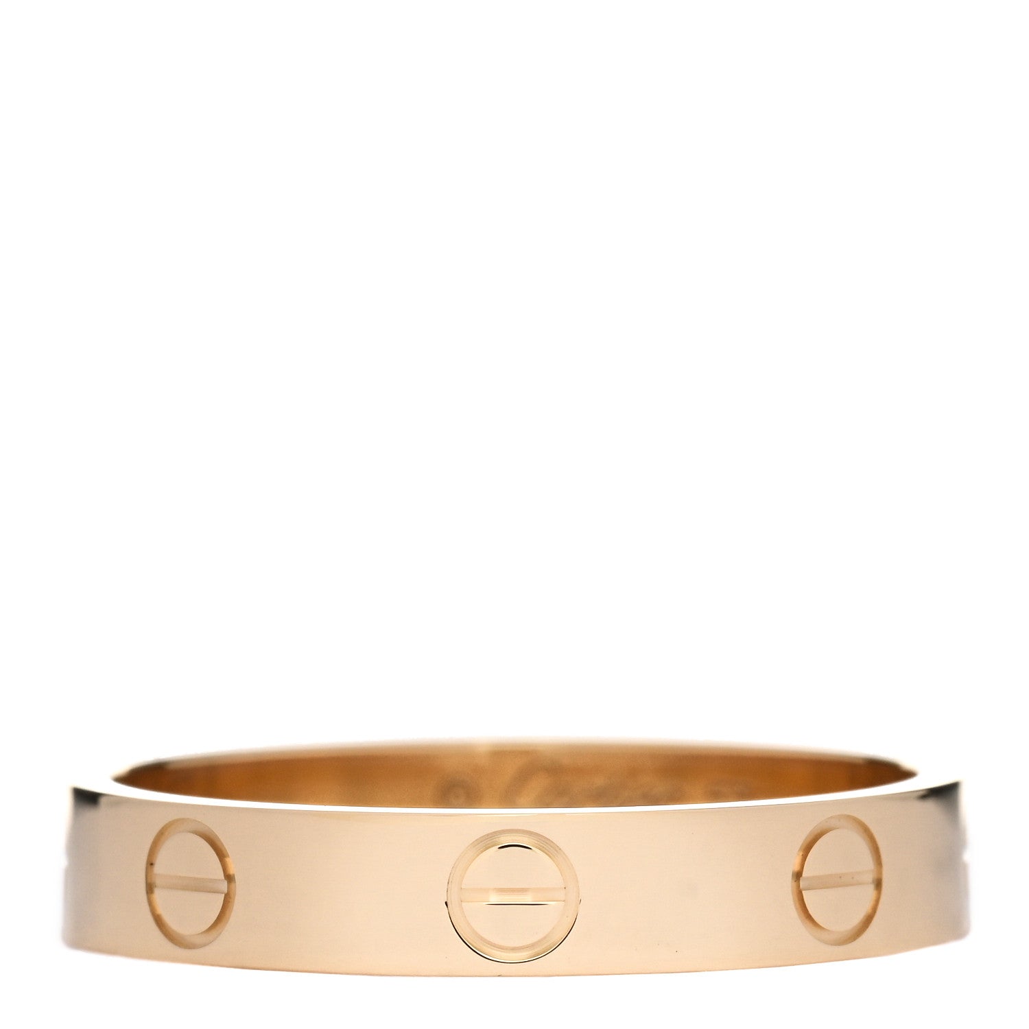 Cartier 18K Yellow Gold 3.5mm LOVE Wedding Band Ring 57 8 1 of 4