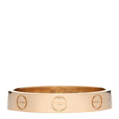 Cartier 18K Yellow Gold 3.5mm LOVE Wedding Band Ring 57 8 1 of 4