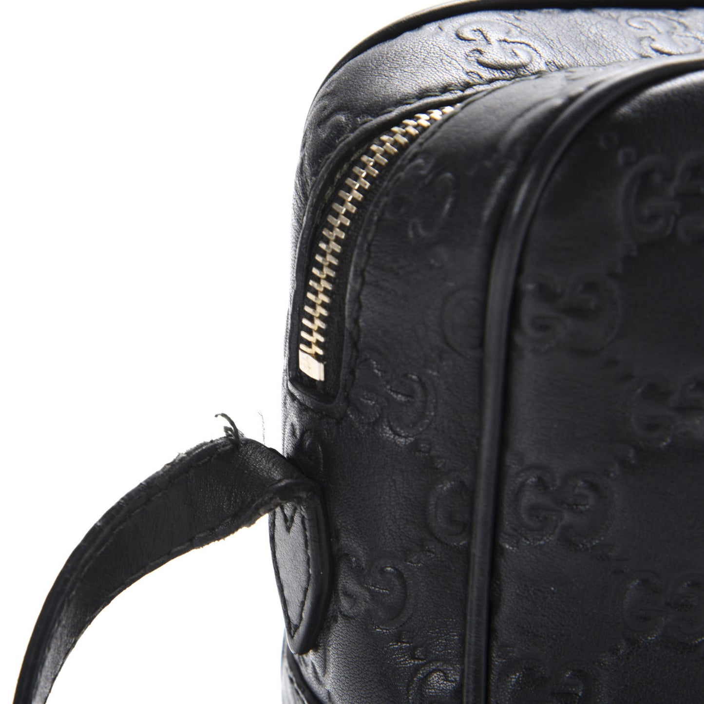 Guccissima Mini Bree Messenger Bag Black