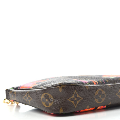 Louis Vuitton Monogram Roses Pochette Accessories 7 of 9