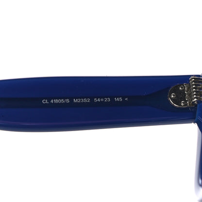 Celine New Audrey Sunglasses CL 41805/S Blue 6 of 7