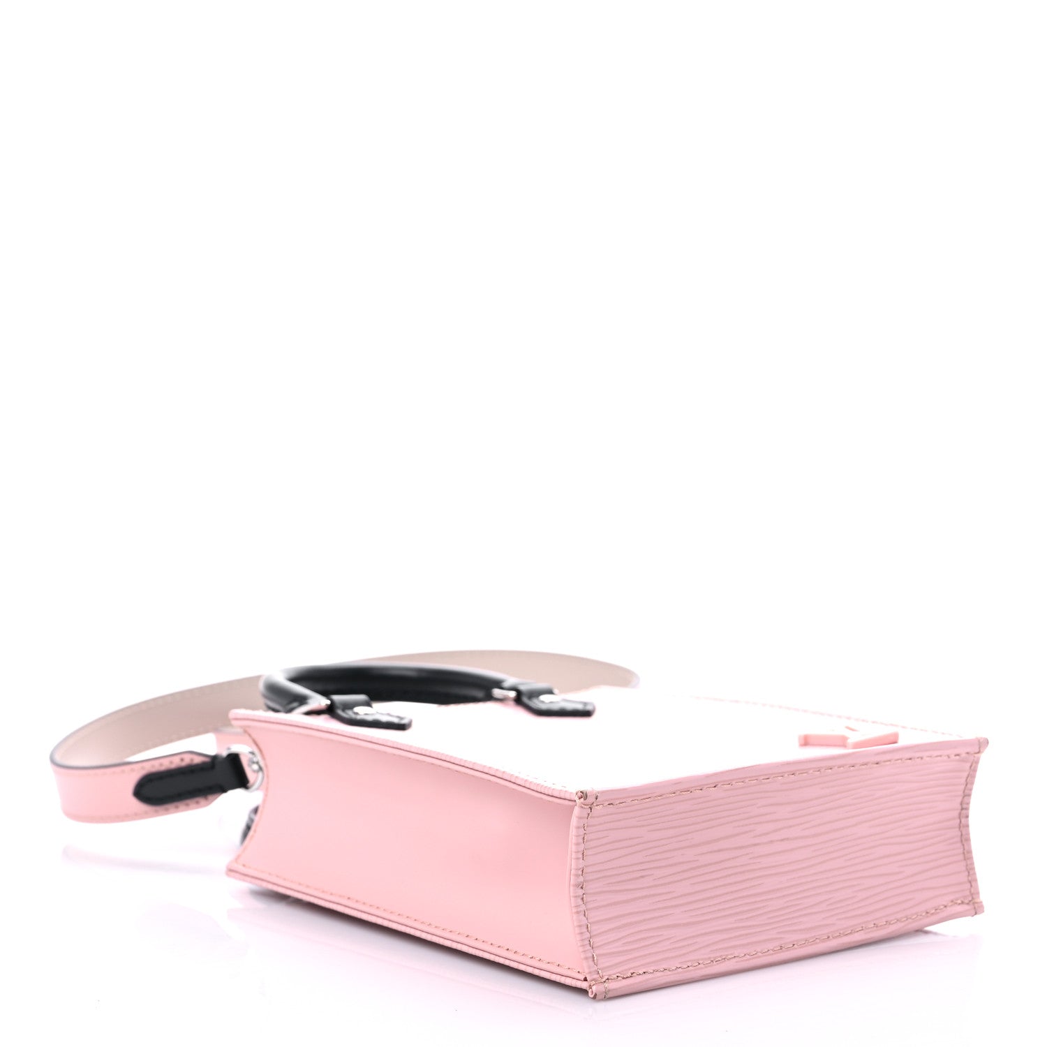 Louis Vuitton Epi Petit Sac Plat Rose Ballerine 4 of 10