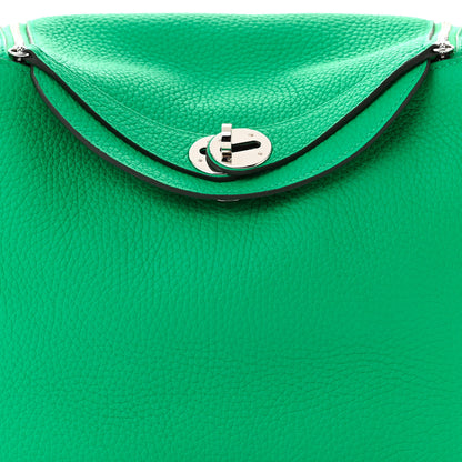Hermes Taurillon Clemence Matte Niloticus Crocodile Touch Lindy 26 Menthe 8 of 11