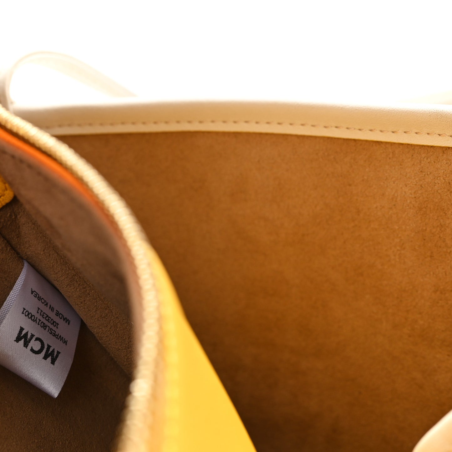 Calfskin Ottomar Gradation Liz Shopper Tote Old Gold