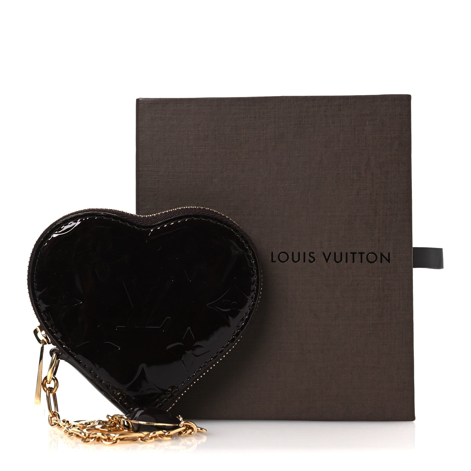 Louis Vuitton Vernis Coeur Heart Coin Purse Amarante 8 of 8