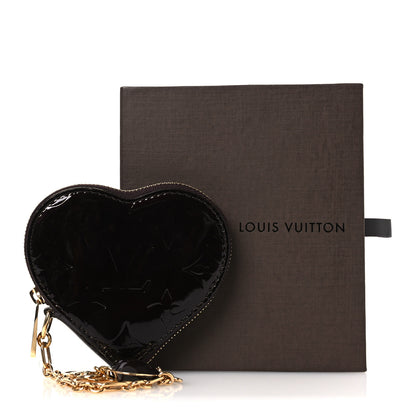 Louis Vuitton Vernis Coeur Heart Coin Purse Amarante 8 of 8