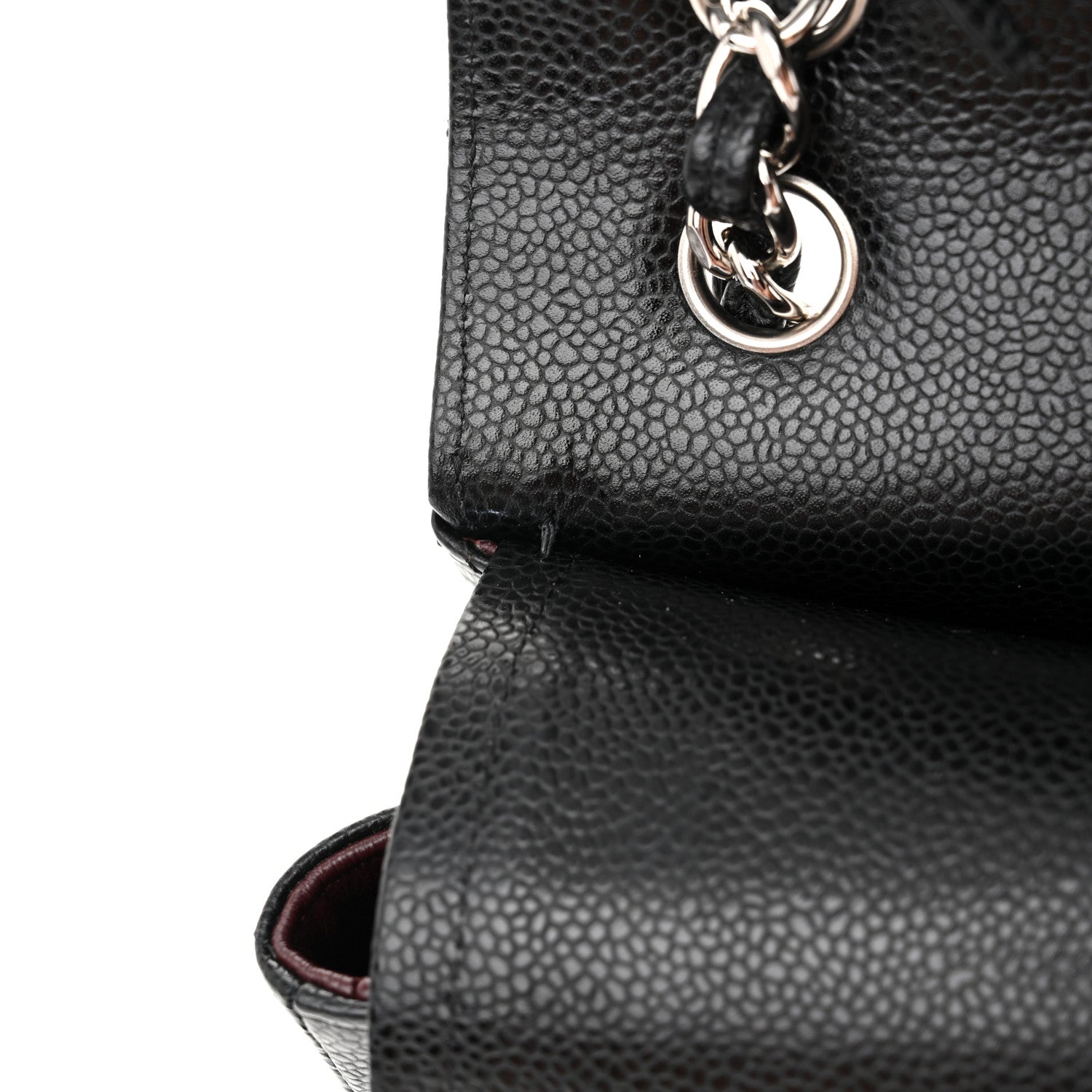 Chanel Caviar Quilted Jumbo Double Flap Black 11 of 11