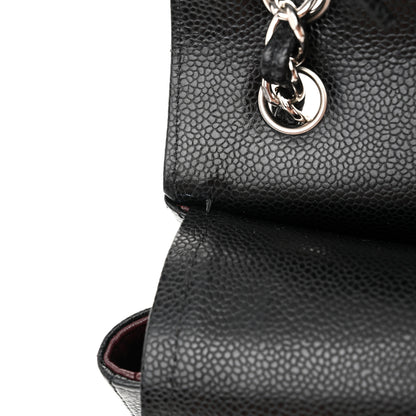 Chanel Caviar Quilted Jumbo Double Flap Black 11 of 11