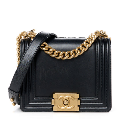 Chanel Calfskin Mini Boy Flap Black 1 of 10