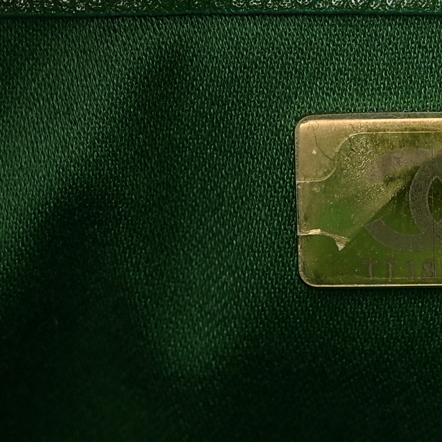 Chanel Caviar Quilted Small Chanel 25 Handbag Green 7 of 10