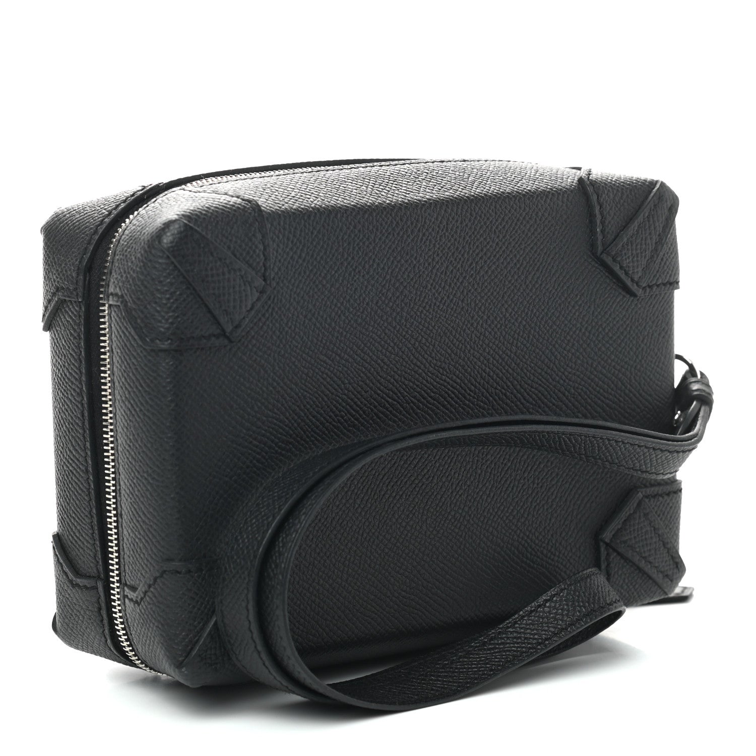 Hermes Epsom Mini Pochette Maxibox Black 3 of 6