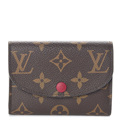Louis Vuitton Monogram Rosalie Coin Purse Fuchsia 1 of 7