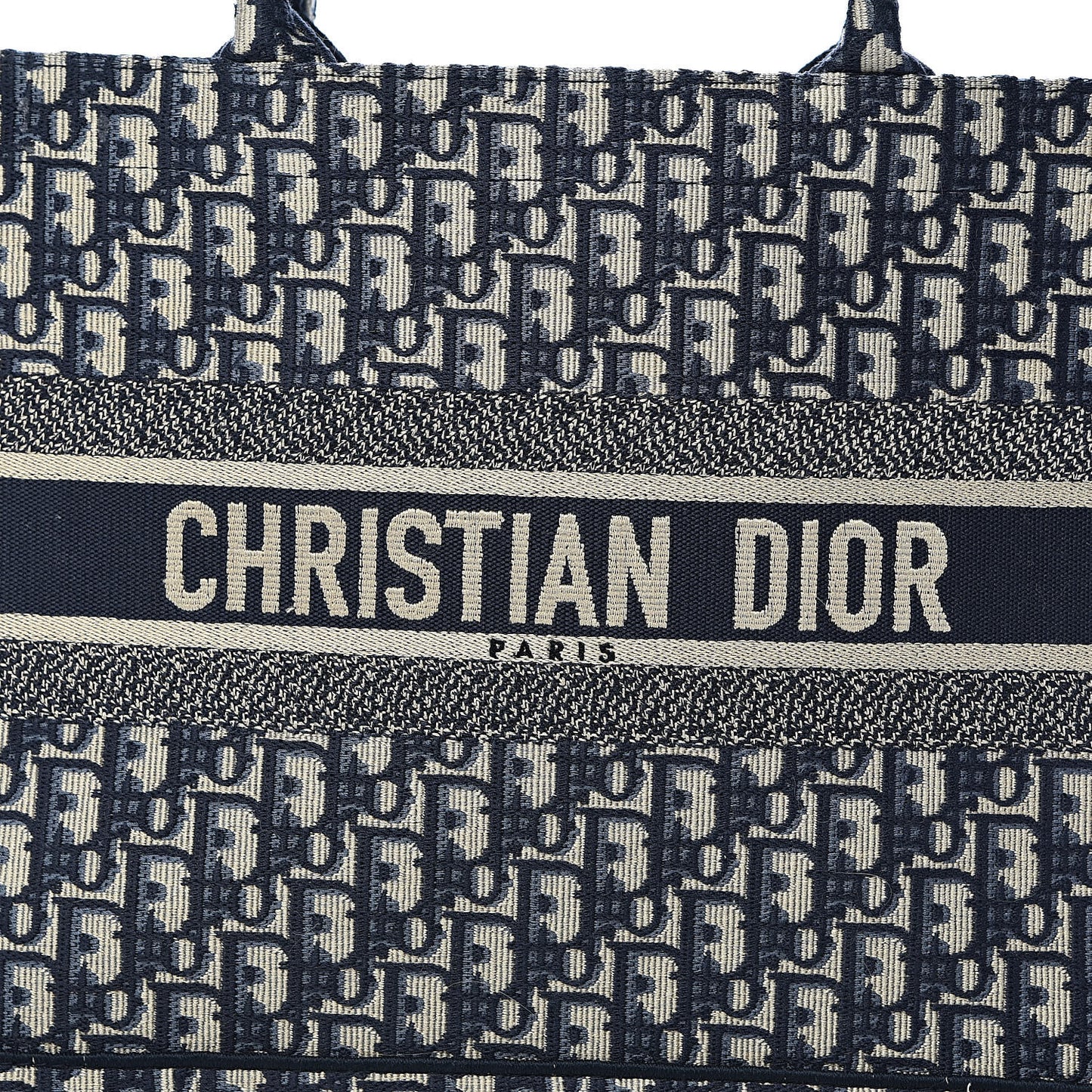 Oblique Medium Book Tote Blue Multicolor