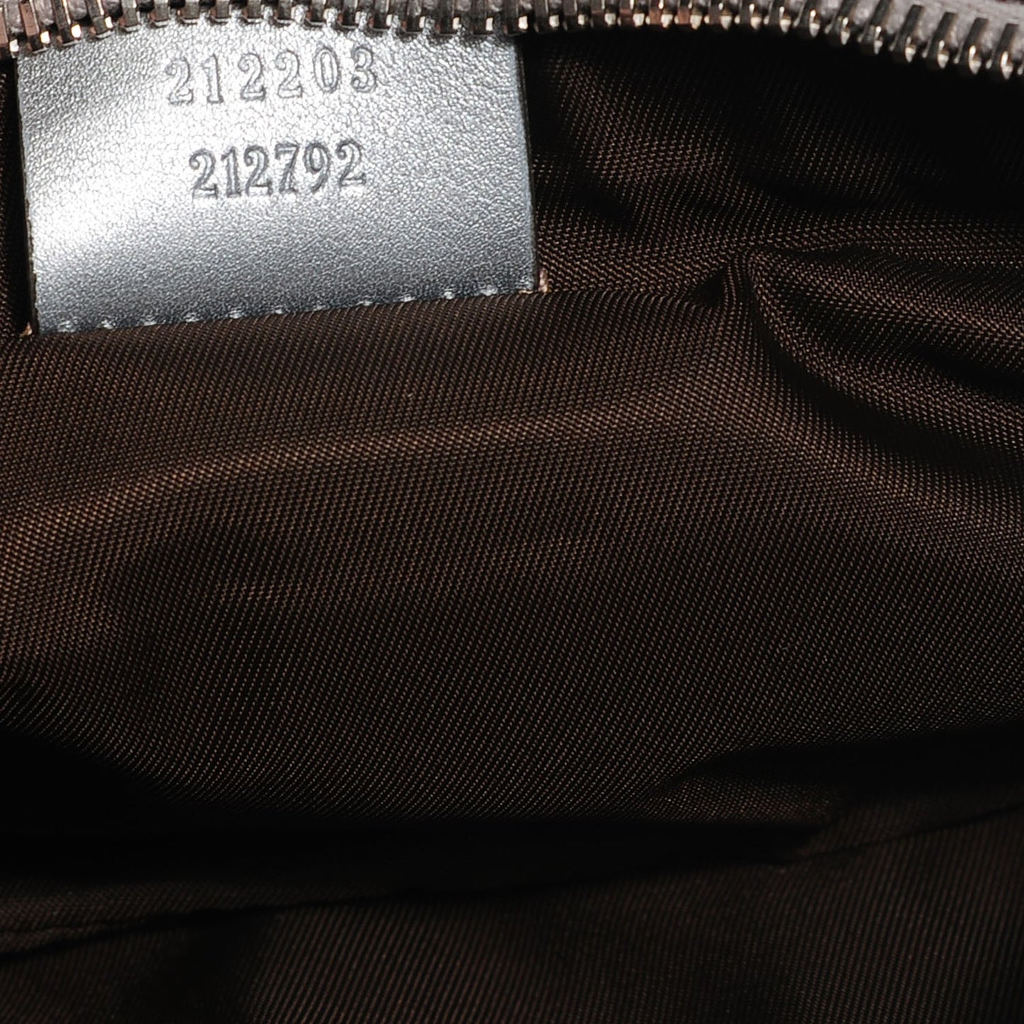 Guccissima New Britt Wristlet Silver