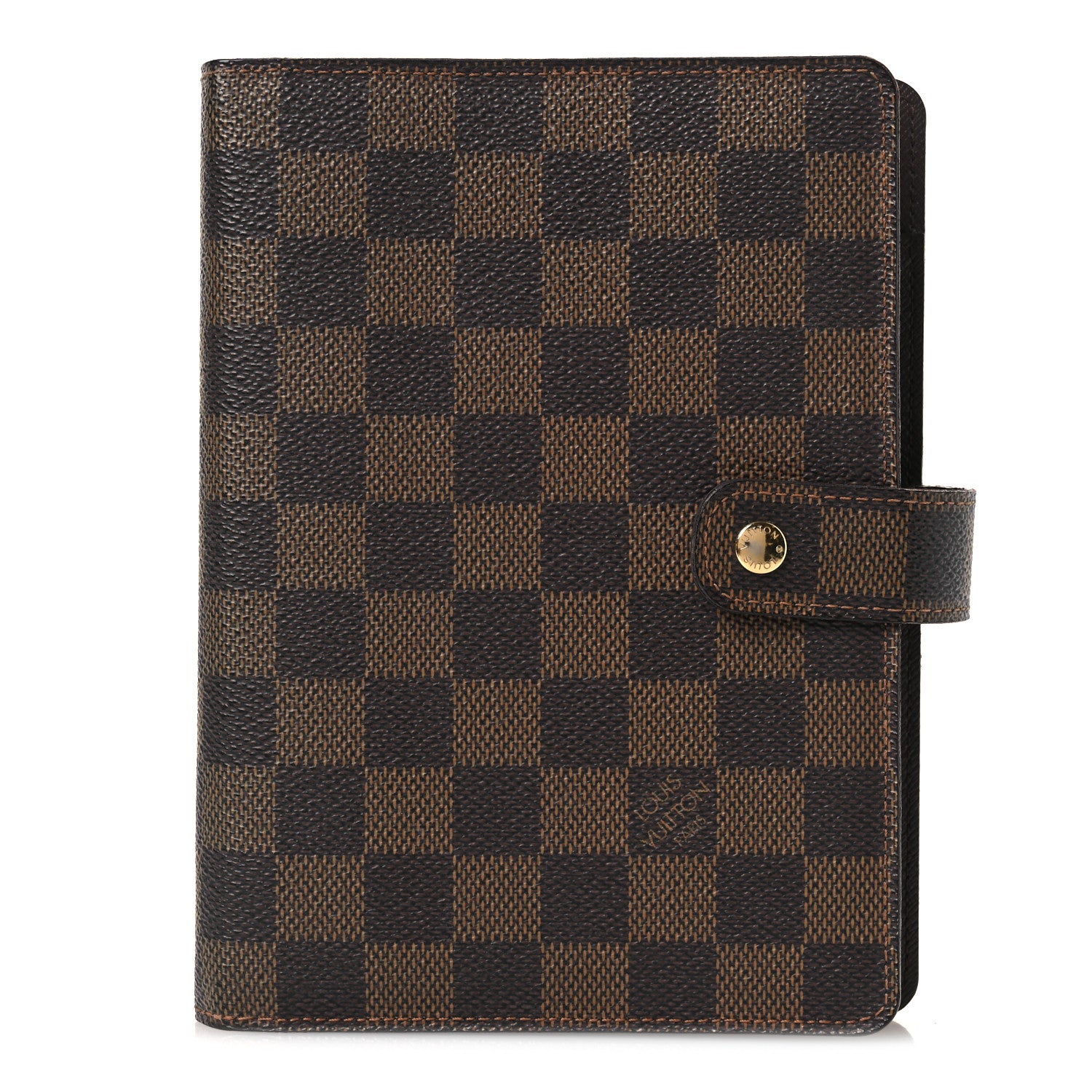 Louis Vuitton Damier Ebene Medium Ring Agenda Cover 1 of 6