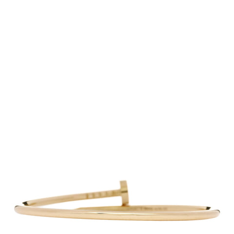 18K Yellow Gold Small Juste Un Clou Bracelet 16