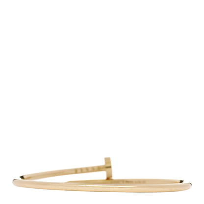 Cartier 18K Yellow Gold Small Juste Un Clou Bracelet 16 2 of 4