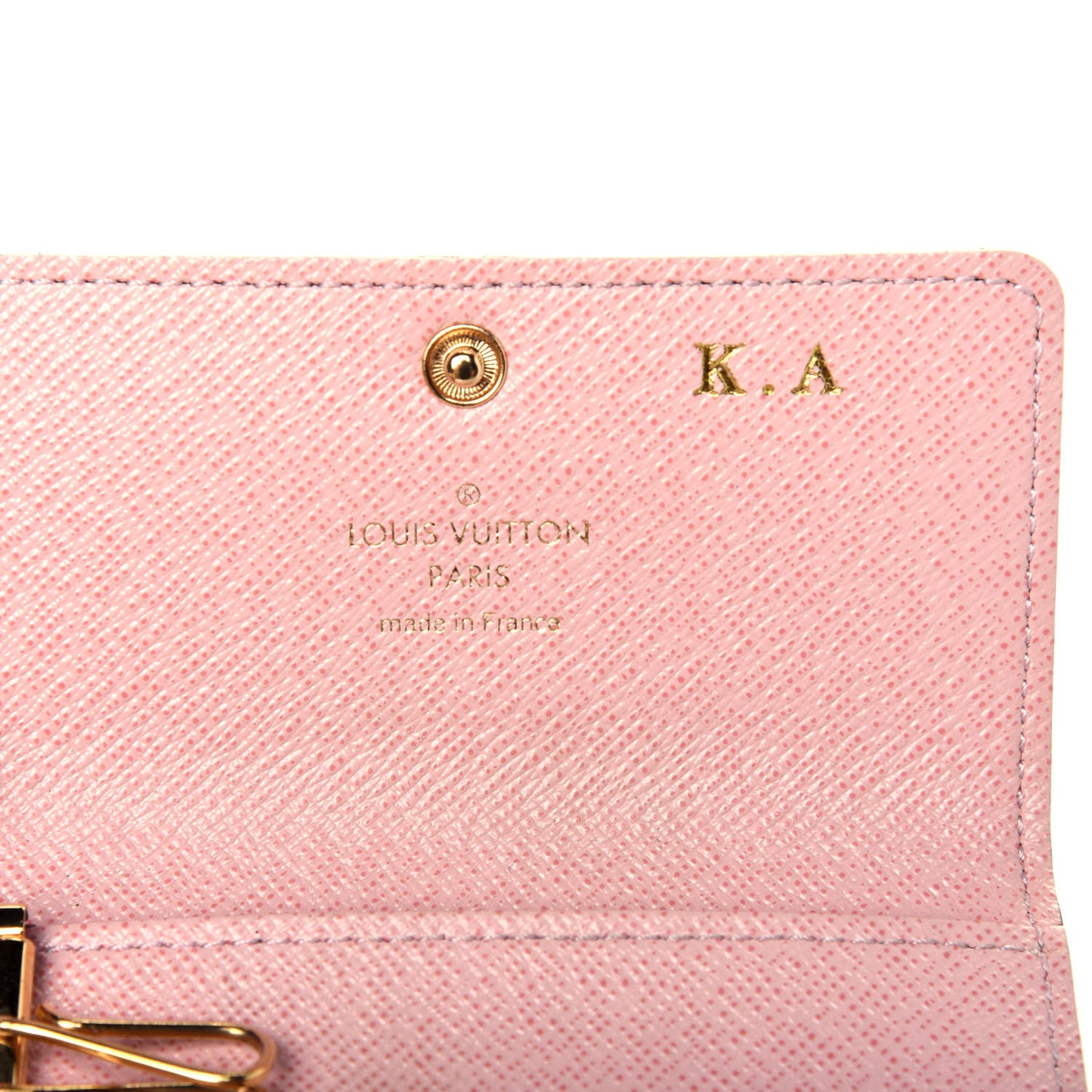 Monogram Multicles 6 Key Holder Rose Ballerine