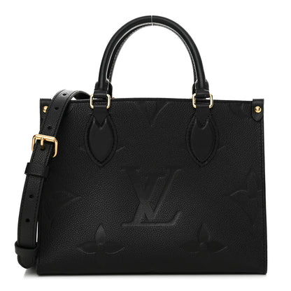 Louis Vuitton Empreinte Monogram Giant Onthego PM Black 1 of 13