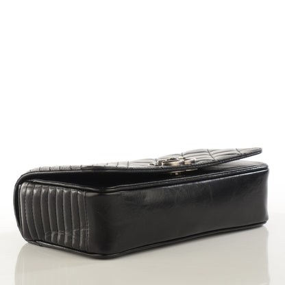 Chanel Glazed Calfskin Quilted Small Coco Boy Flap Black 7 of 16