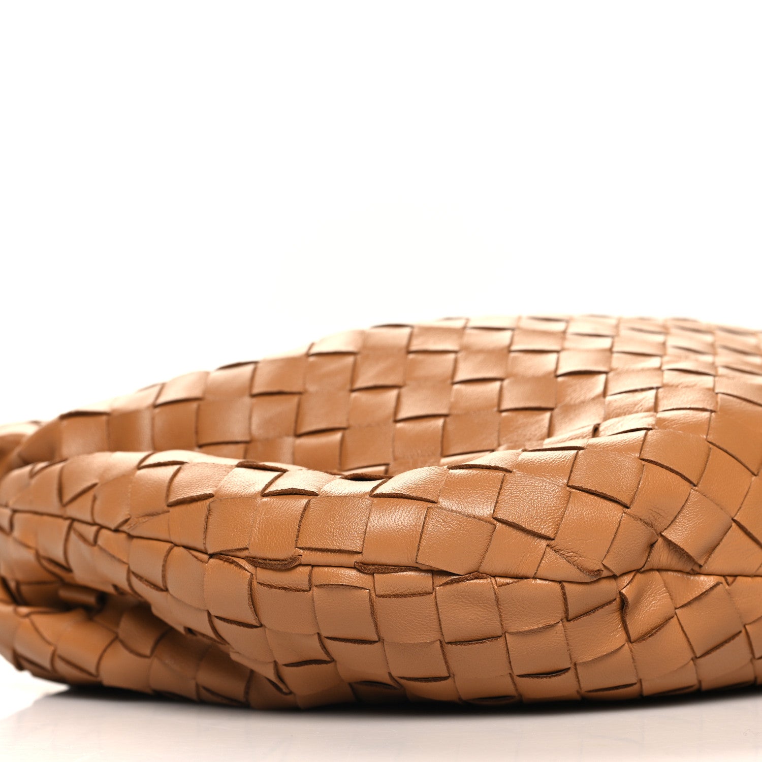 Bottega Veneta Nappa Intrecciato Teen Jodie Hobo Caramel 9 of 10