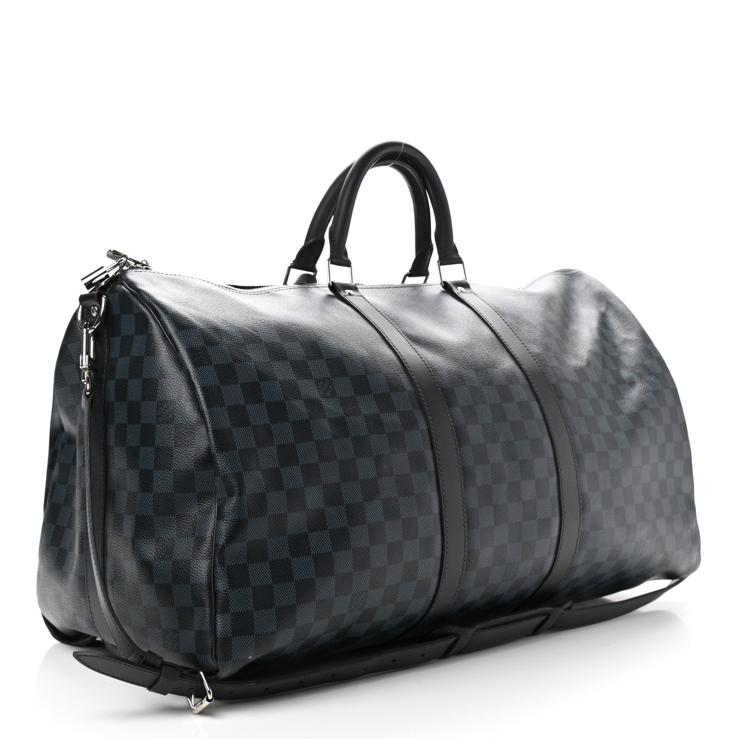 Louis Vuitton Damier Cobalt Keepall Bandouliere 55 3 of 10