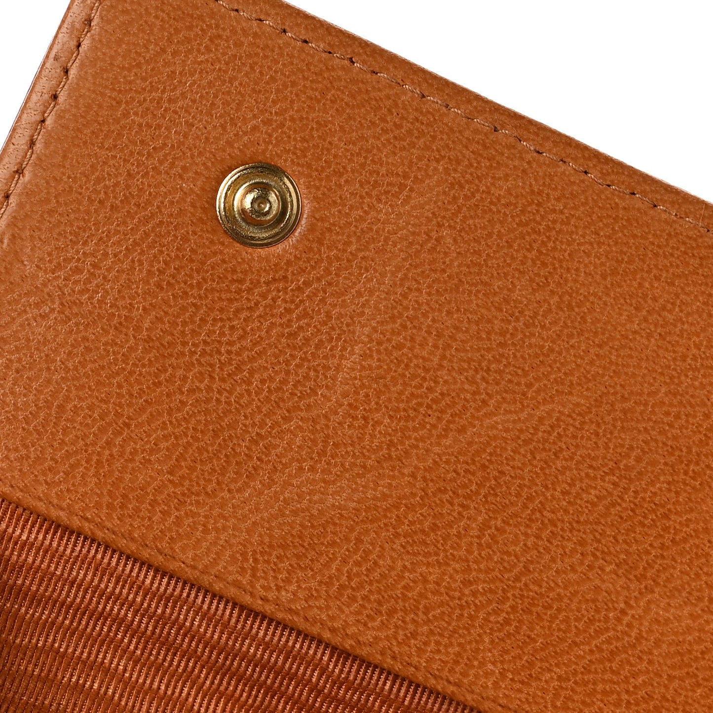 Caviar Timeless CC 6 Key Holder Case Light Brown