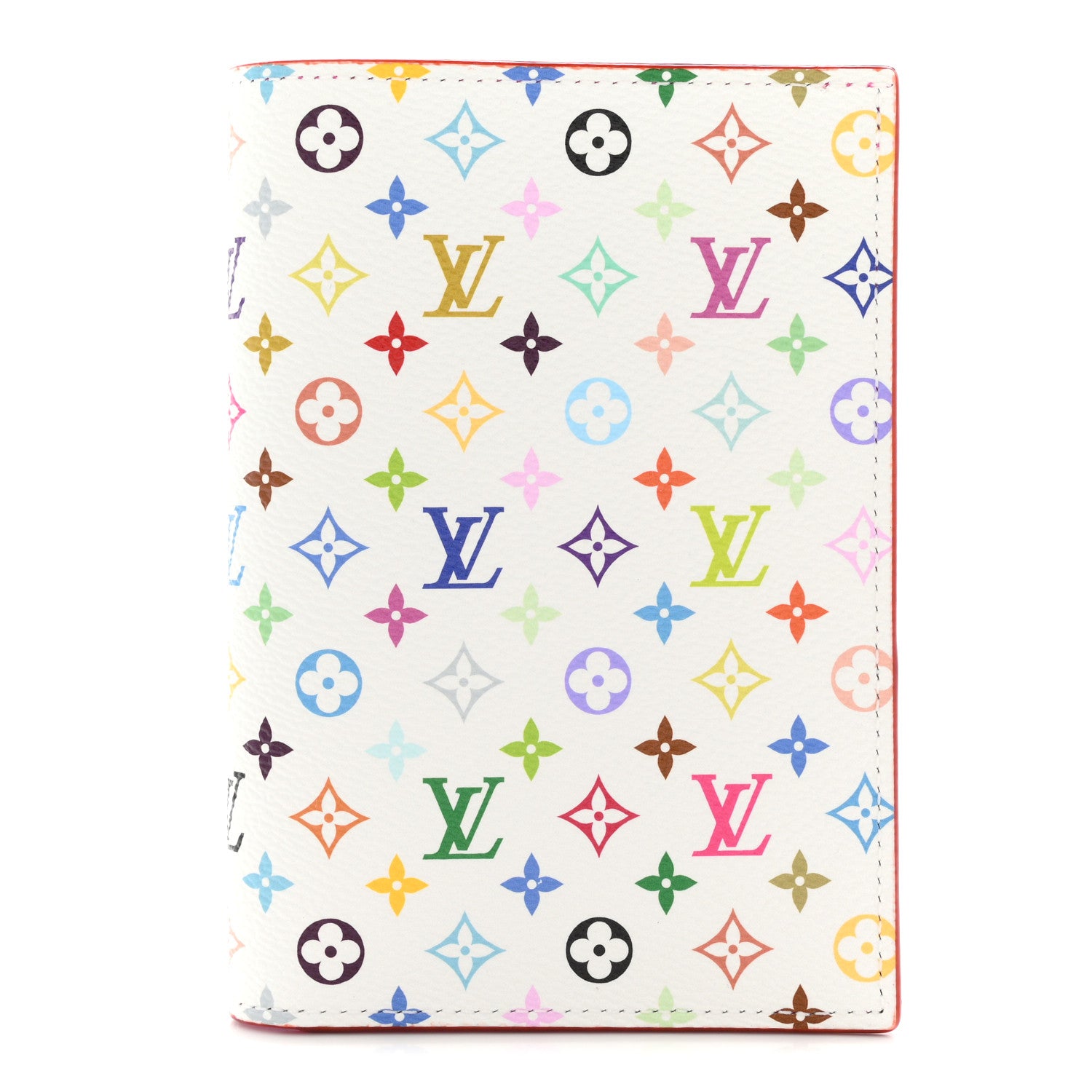 Louis Vuitton LV X TM Monogram Multicolor Passport Cover White 1 of 7