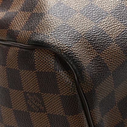 Louis Vuitton Damier Ebene Keepall Bandouliere 55 9 of 10