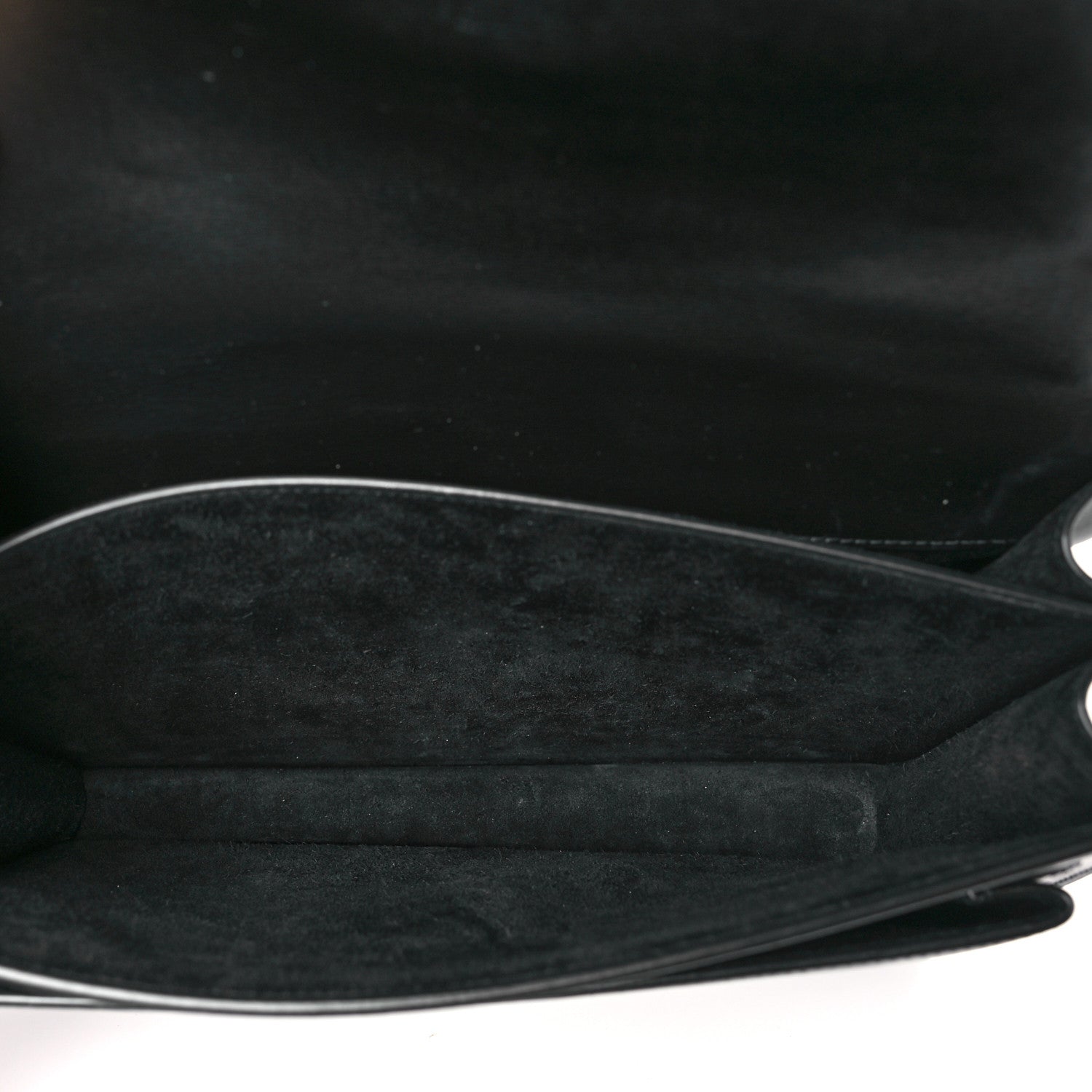 Saint Laurent Calfskin Large Monogram Sunset Black 5 of 10