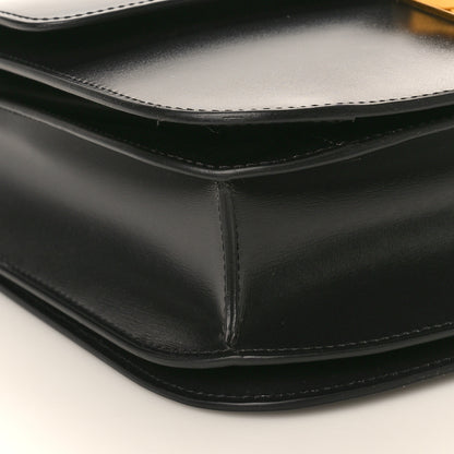 Celine Box Calfskin Medium Classic Box Flap Bag Black 8 of 9