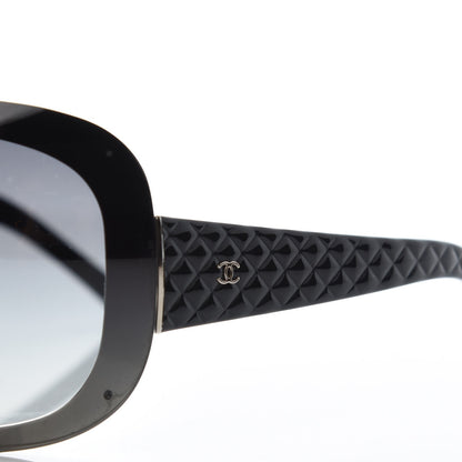 Chanel Quilted CC Sunglasses 4159 Black 7 of 8