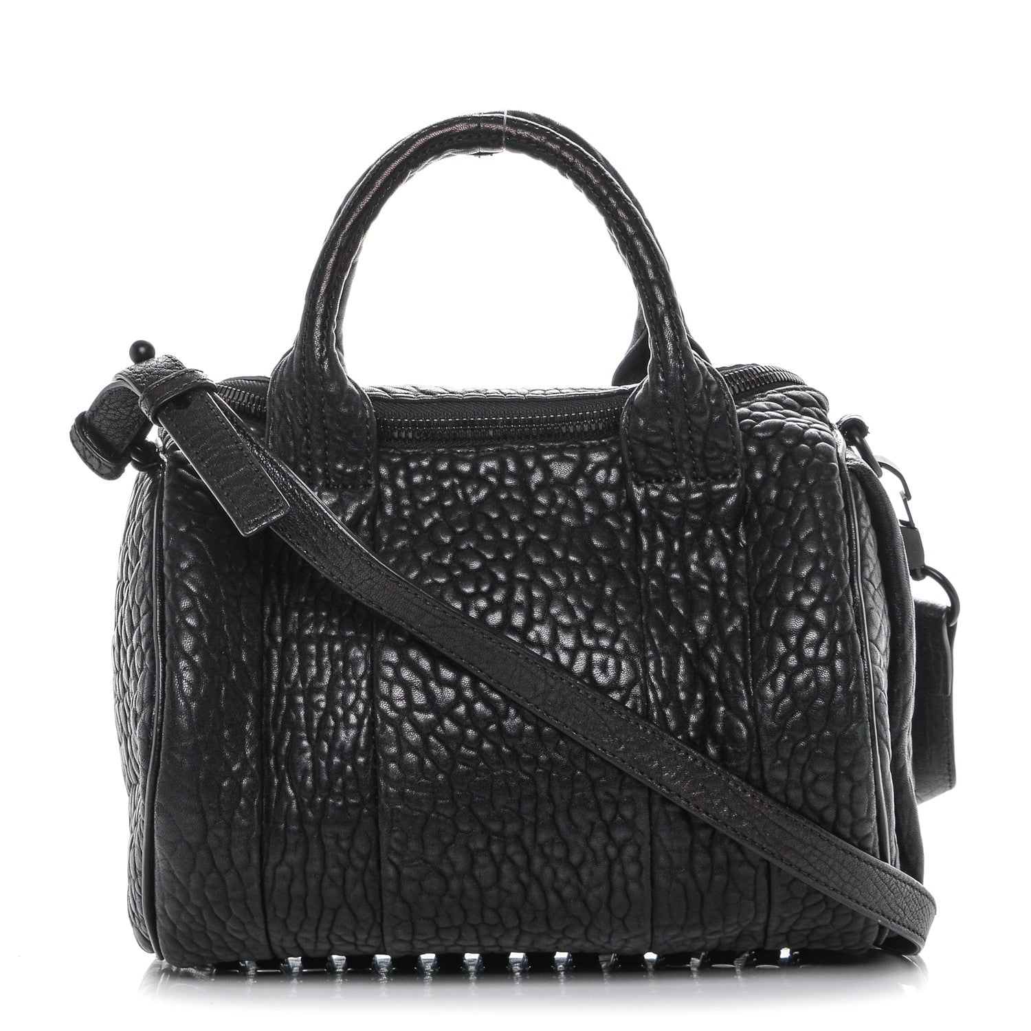 Alexander Wang Pebbled Lambskin Rockie Black Matte Black Hardware 1 of 9