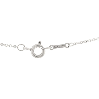 Tiffany Sterling Silver Mini Paloma Picasso Loving Heart Drop Pendant Necklace 4 of 5