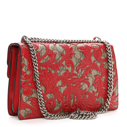 Gucci GG Supreme Monogram Arabesque Small Dionysus Shoulder Bag Hibiscus Red 3 of 14
