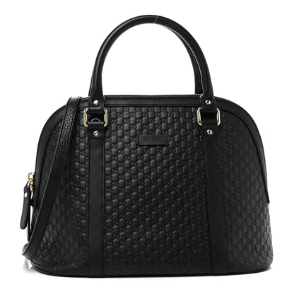 Gucci Microguccissima Medium Dome Bag Black 1 of 10