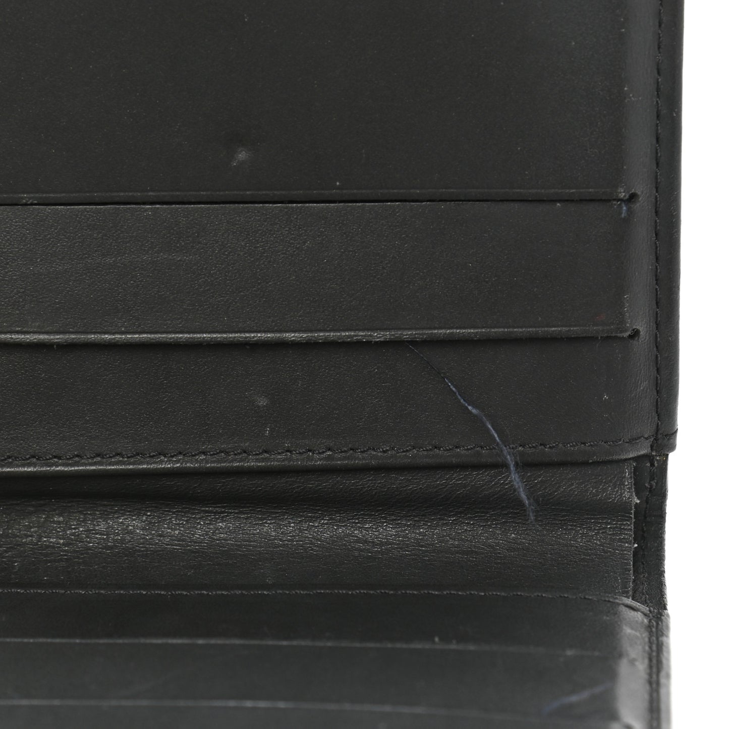 Mat Monogram Elise Wallet Black