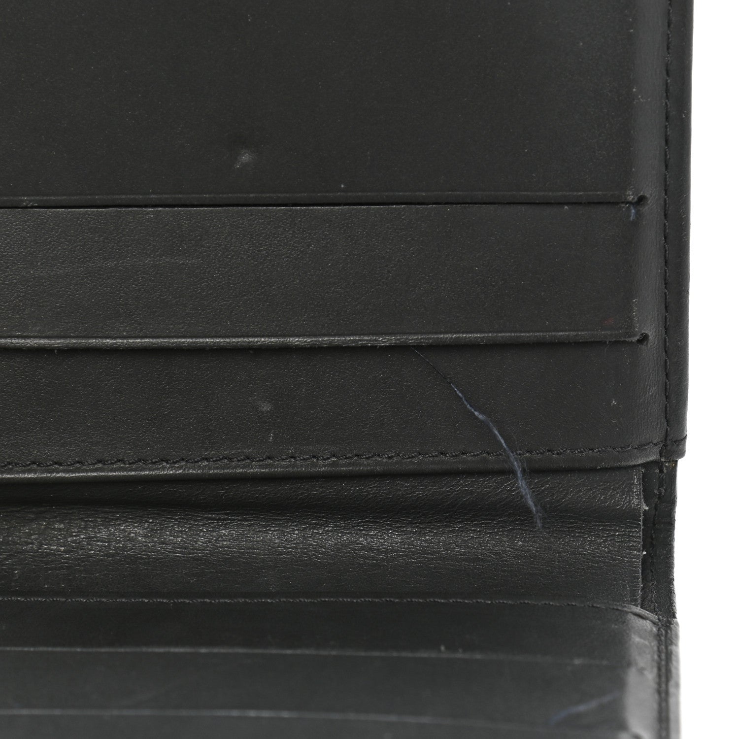 Louis Vuitton Mat Monogram Elise Wallet Black 8 of 9