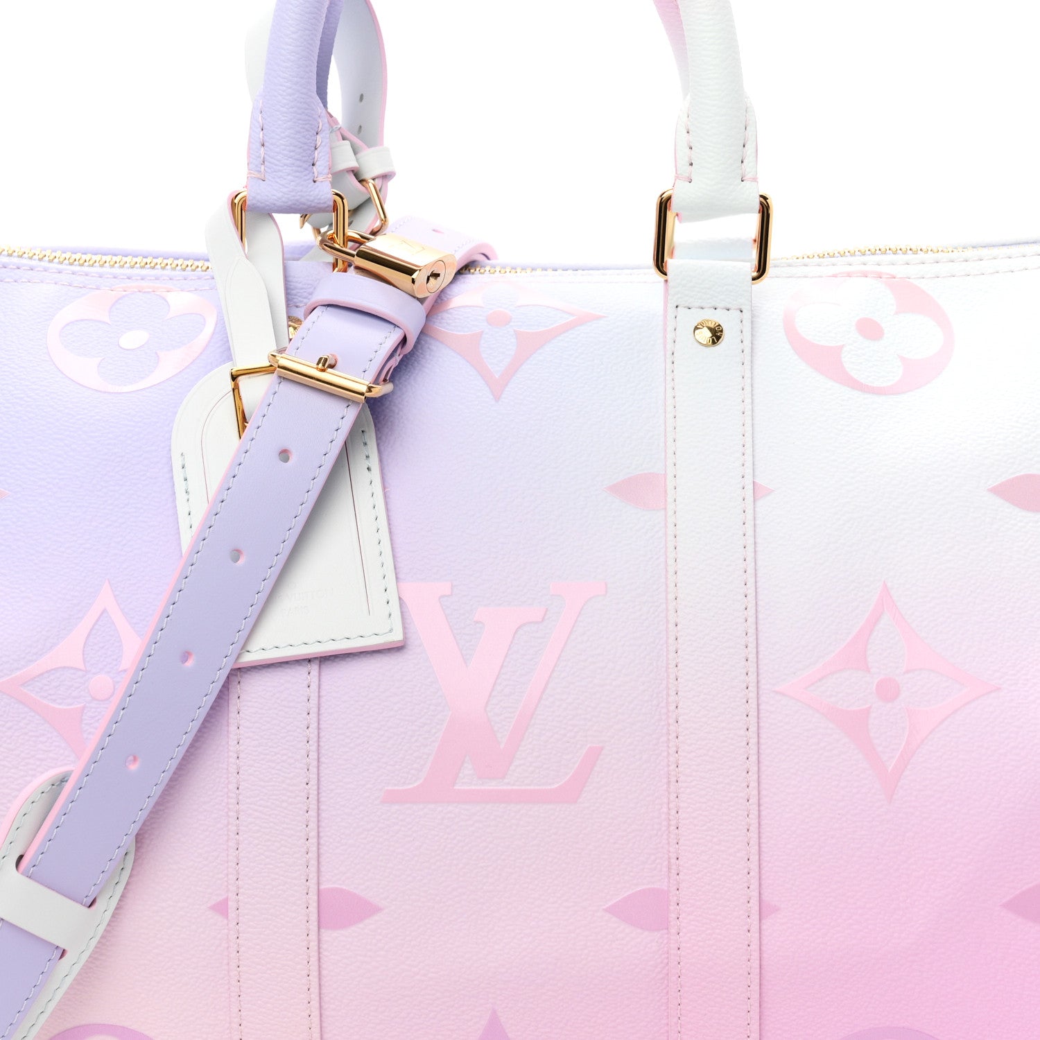 Louis Vuitton Monogram Giant Spring In The City Keepall 45 Sunrise Pastel 6 of 8