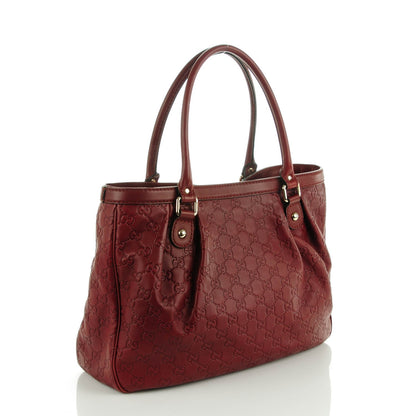 Gucci Guccissima Medium Sukey Top Handle Tote Raspberry Candy 3 of 7