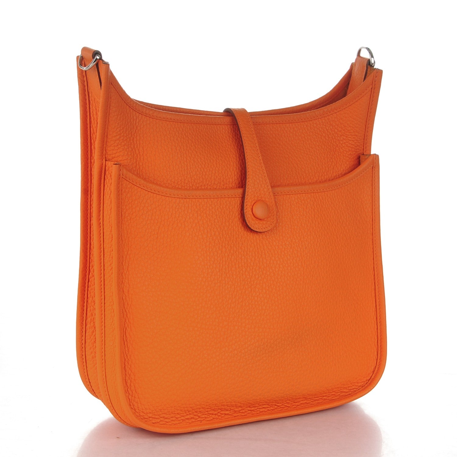 Hermes Taurillon Clemence Evelyne III PM Orange 3 of 7