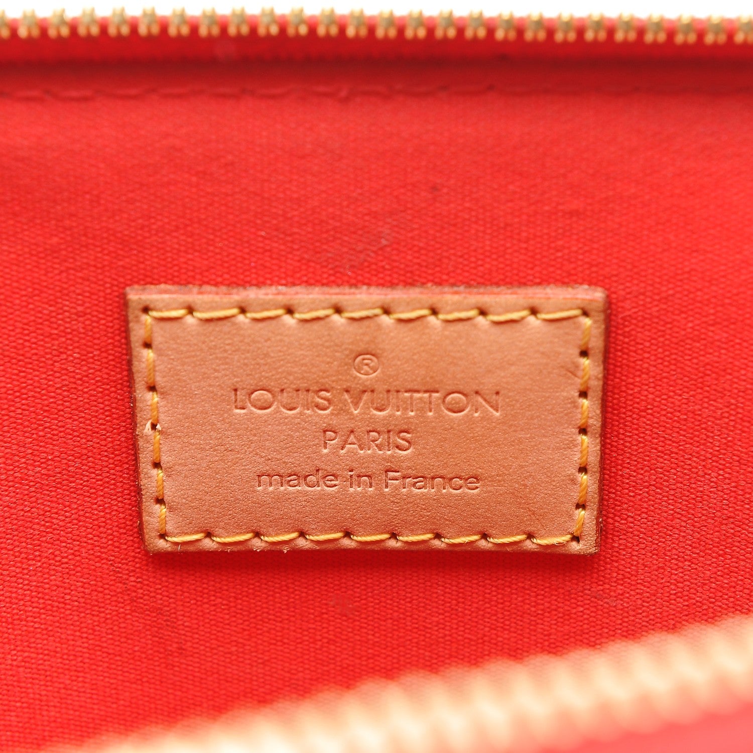 Louis Vuitton Vernis Alma PM Rouge Grenadine 5 of 8