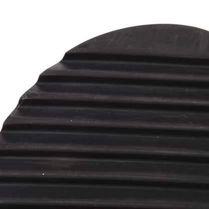 Fendi Rubber Raised Logo Slide Sandals 10 Black 9 of 12