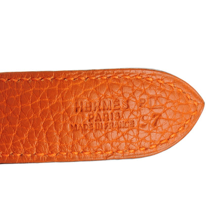 Hermes Togo Trim 35 Hobo Orange 7 of 7
