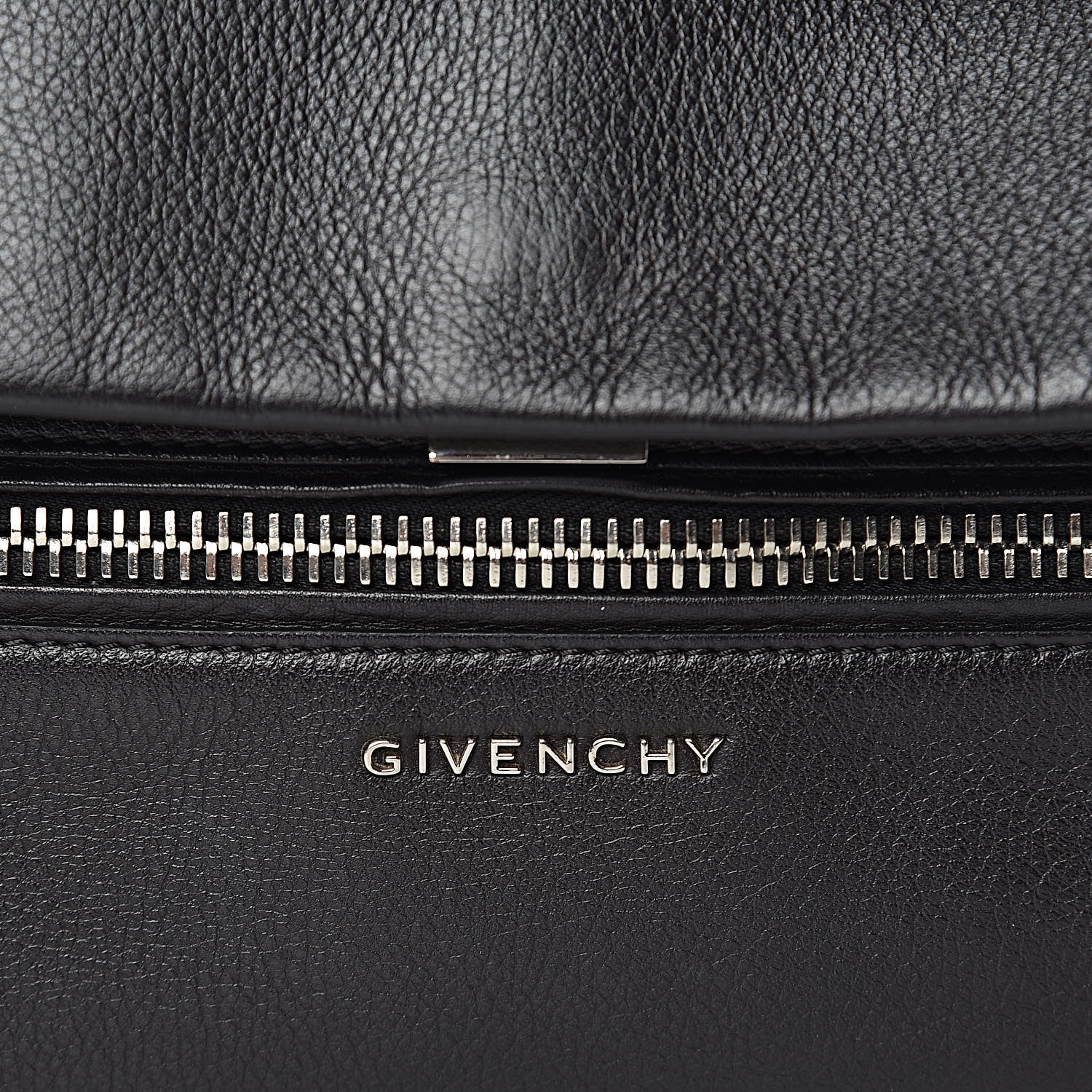 Givenchy Calfskin Small Pandora Pure Flap Bag Black 9 of 14