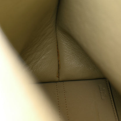 Loewe Goatskin Embossed Avenue Shoulder Bag Green 10 of 10