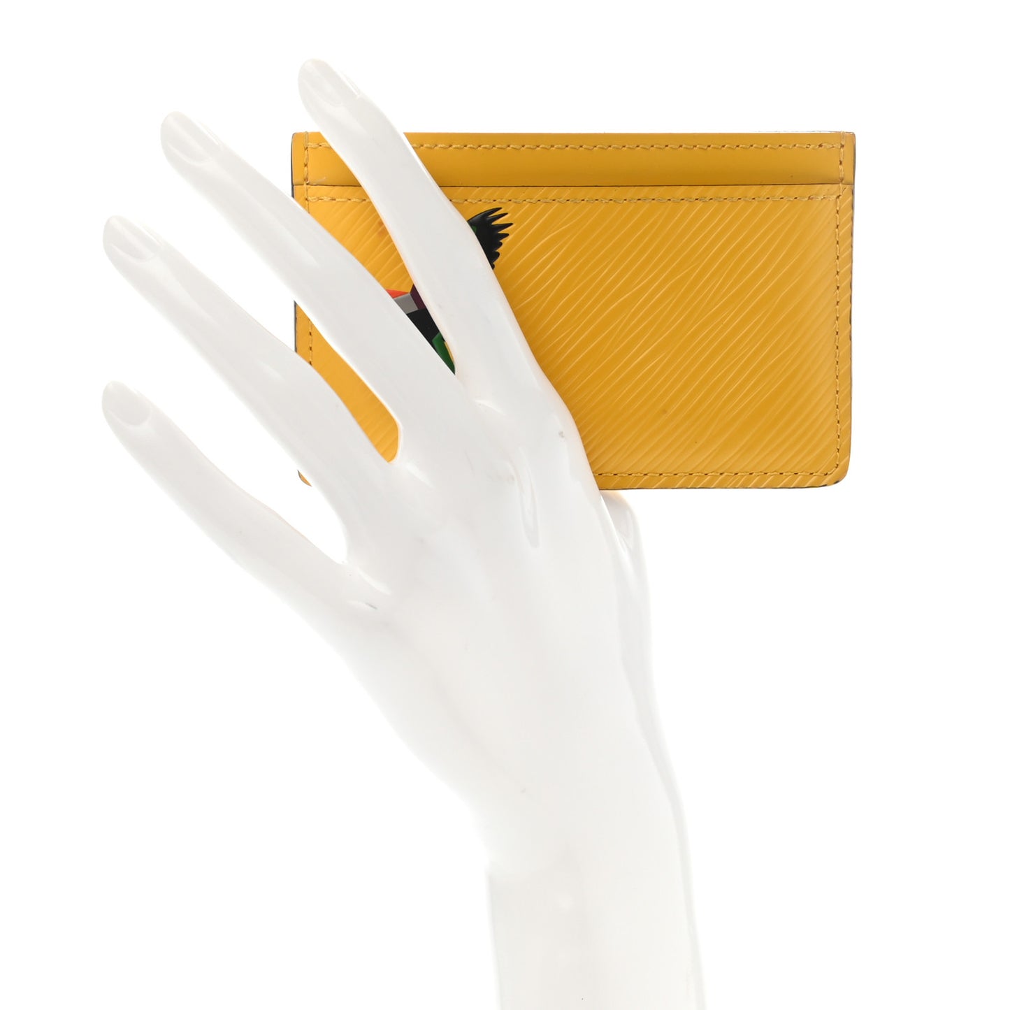 Epi Early Bird Card Holder Jonquille