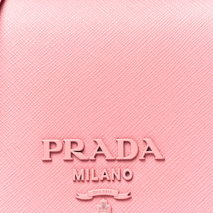 Prada Saffiano Lux Crossbody Bag Petalo 7 of 10